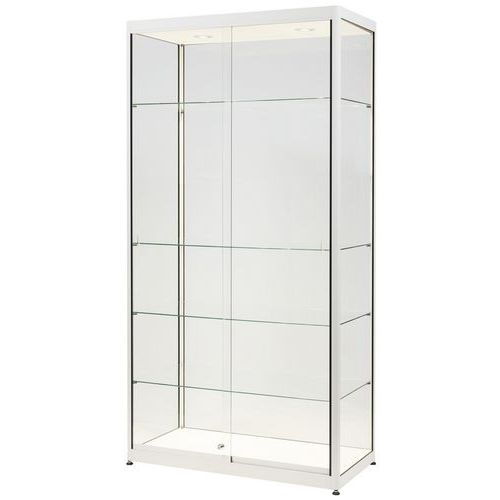 Hoge expositievitrine - 95x50x200 cm - Sarazino Vitrines