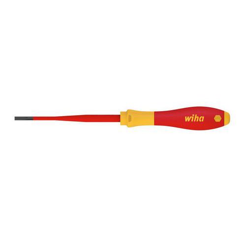 Sleufschroevendraaier - SoftFinish® SlimFix, elektrisch. 6,5 - Wiha
