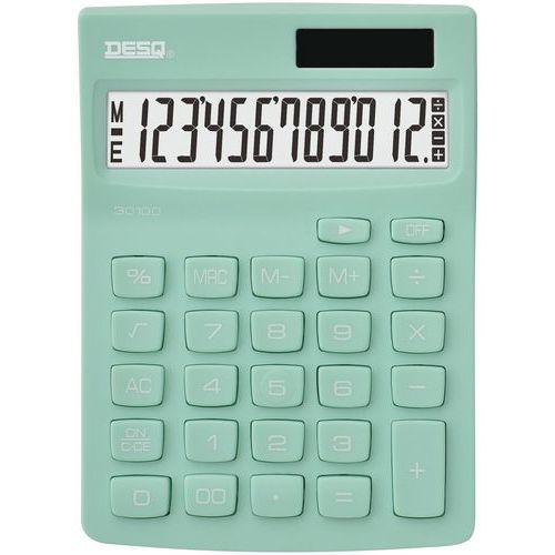 Calculatrice compacte New Generation 12 chiffres - Desq Calculatrice compacte New Generation 12 chiffres - Desq