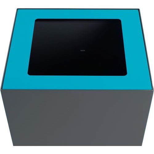 Afvalcontainer 4 wielen Korok ventrale stang 660L - V-Part