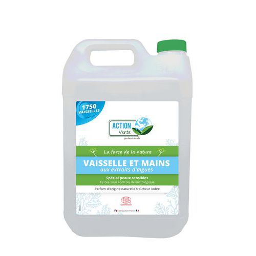 Liquide vaisselle et mains algues Ecocert - Action Verte
