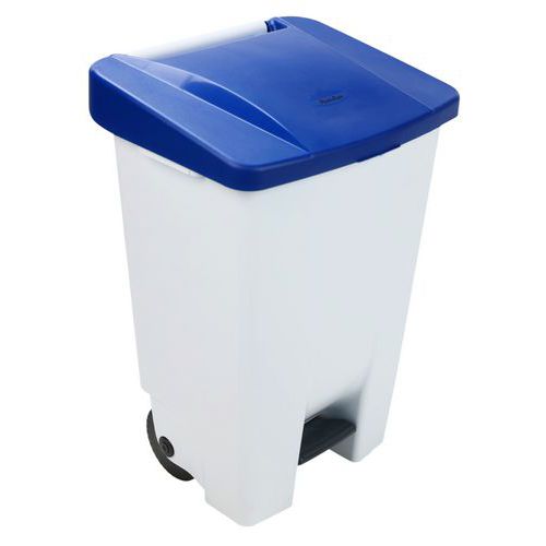 Afvalbak met pedaal - Ergonomisch - Afvalscheiding - 80 l - Manutan Expert