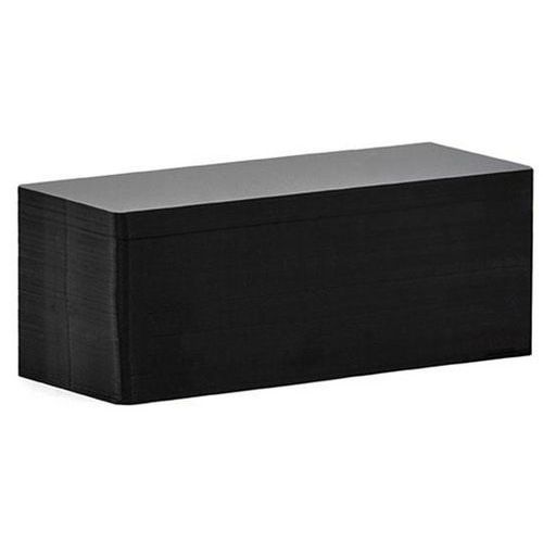 Kaart voedselindustrie bedrukbaar pvc - Zwart - Set van 100 - Sogedex