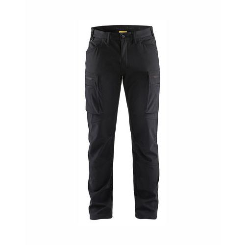Pantalon maintenance softshell noir - Blåkläder