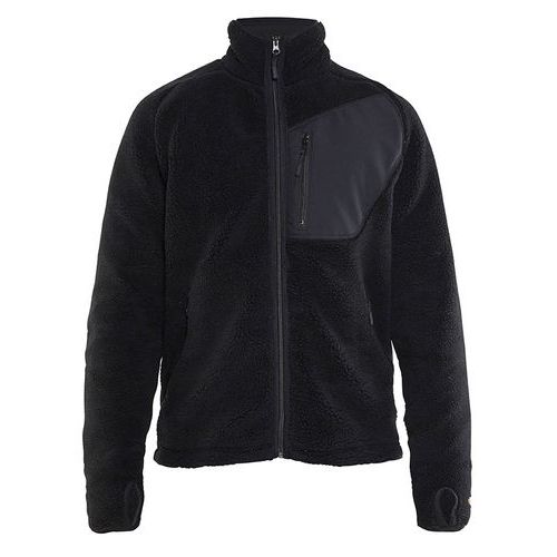 Fiberpels vest Zwart - Blåkläder