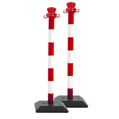 Afzetpaal ABS uit één stuk - set van 2 - Viso Afzetpaal ABS uit één stuk - set van 2 - Viso