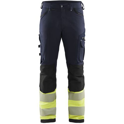 Hivis 4 way stretch trouser class 1 - Blåkläder