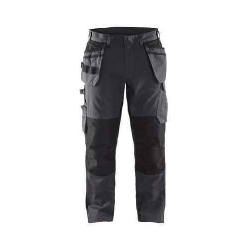 Pantalon maintenance avec poches flottantes gris/noir - Blåkläder