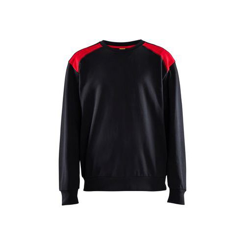 Sweatshirt bi-colour, Type kledingstuk: Sweater en trui, Materiaal: Katoen, Gramsgewicht: 0.5 g/m²