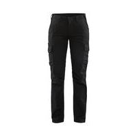 Pantalon industrie stretch 2D femme noir - Blåkläder