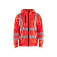 High Vis Hoodie met rits - Blåkläder