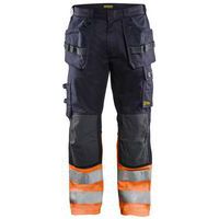 Multinorm werkbroek inherent Marineblauw/Oranje - Blåkläder