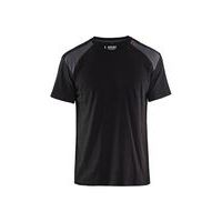 T-shirt 3379 zwart/grijs - Blaklader