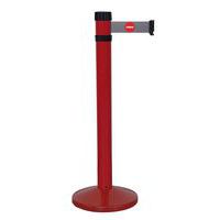 Paal voor binnen - rood - met band 4 m - Viso