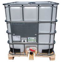 Conteneur IBC avec palette en bois, 1000 l