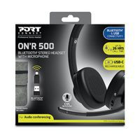 Casque binaural Bluetooth Rechargeable compatible Teams - Port Connect