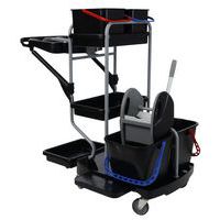 Chariot de nettoyage avec porte-sac - Manutan Expert