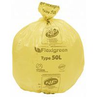 Recyclebare afvalzak - Plasticafval - Geel - Jetsac