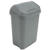 Hygiënische afvalbak met tuimeldeksel - Manutan Expert