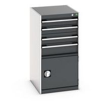 Werkplaatskast met laden cubio SL-5610-4 - Bott