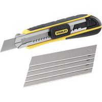 Cutter à cartouche 18mm fatmax - corps abs bi-matière