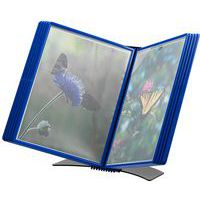 Support de bureau Premium: incl. 10 pochettes info Flex-o-Frame