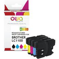 Inkjetcartridge refurbished BROTHER LC1100 - OWA