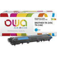 Toner refurbished BROTHER TN-245C - TN-246C - OWA