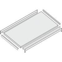 Extra legbord -enkele diepte/schuin -  BxH 1300x400 mm - glansverzinkt