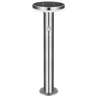 Borne LED solaire avec détecteur de mouvement - Velamp