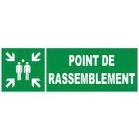 Bord voor ontruiming - Verzamelpunt - Hard