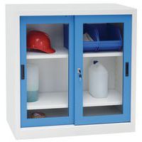 Armoire basse portes coulissantes CH - L100 cm - Manutan Expert