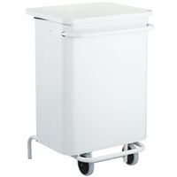 Mobiele gft-afvalbak met pedaal - 70 l
