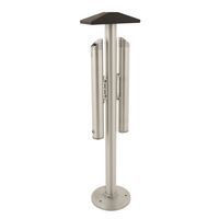 Cendrier double capacité Aluminium 5,4L - Vepabins