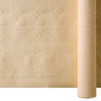Tafelkleed papier damast in kleur op rol van 25 meter_Matfer