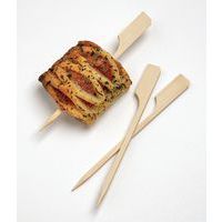 Mini-spies plat bamboe hout lengte 90 mm_Matfer