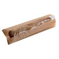 Sandwichzak in kraftpapier met venster_Matfer