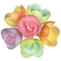 Eetbaar decoratie pastel rozen kleuren diameter 40mm_Matfer
