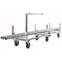 Robuuste trolley voor buismateriaal KM124