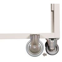 Lot de 4 roulettes pour série Modul