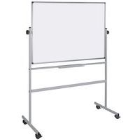 Mobiel kantelbord Bi-Office - geëmailleerd en dubbelzijdig, wit