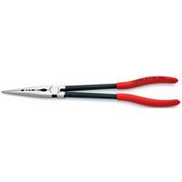 Pince à becs extra longue 280mm Droite tête polie PVC - KNIPEX