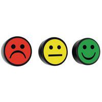Set van 5 magneetblokken Smiley