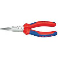 Pince demi-ronde avec tranchant noire atramentisée 160 mm_25 02 160 SB