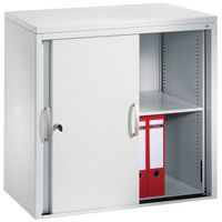 Archiefkast met schuifdeur staal Serie S2000 bureauhoogte - CP