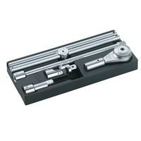 Ratelsleutelset 3/4 met 6 toebehoren in mm - SAM Outillage