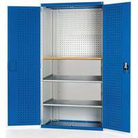 Armoire Cubio à portes perforées 1300x650x2000mm - Bott