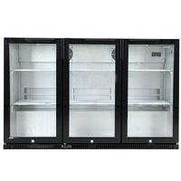 Frigo de bar avec porte vitrée - 3 portes vitrées, 350 litres - Husky.
