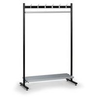 Metalen kledingrek Jerry met legplank