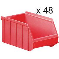 Nestbare bakken met tuit - lengte 250 mm - 4 l - set van 48